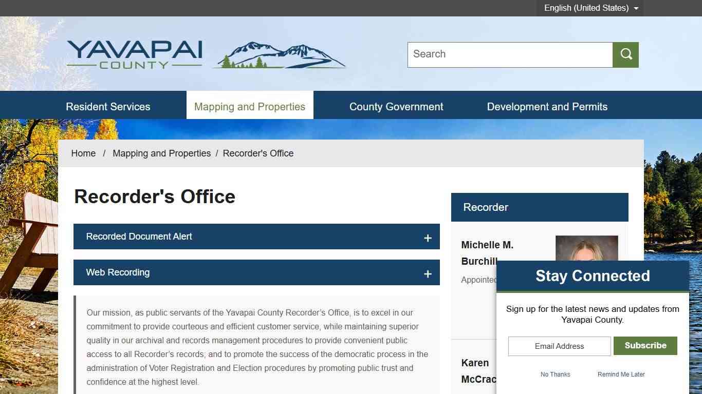 Recorder's Office - Yavapai, AZ