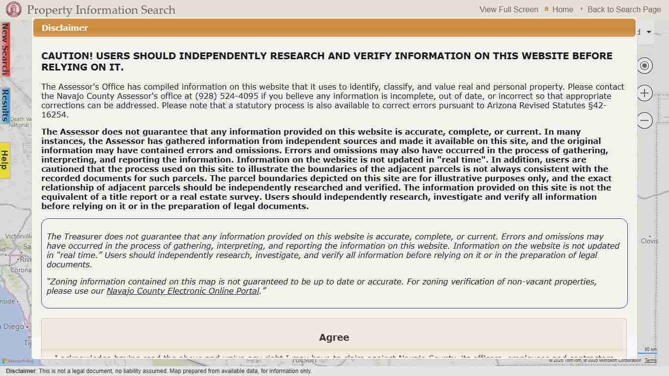 Property Information Map